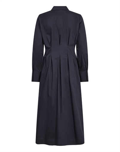 Co´Couture - SannaCC Skjorte Kjole - Navy